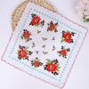 Soft Printed Cotton Handkerchief For Women and Girls Quick Drying Multipurpose Accessory Floral Handkerchiefs