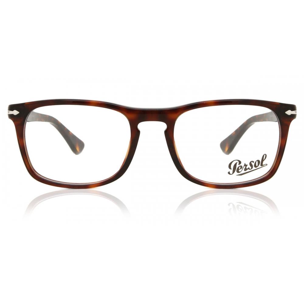 Persol Po3344v 24 Unisex Eyeglasses Tortoise/52-19-145