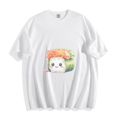 Kawaii Sushi Roll T-Shirt - Adorable Japanese Treat Unisex Tee