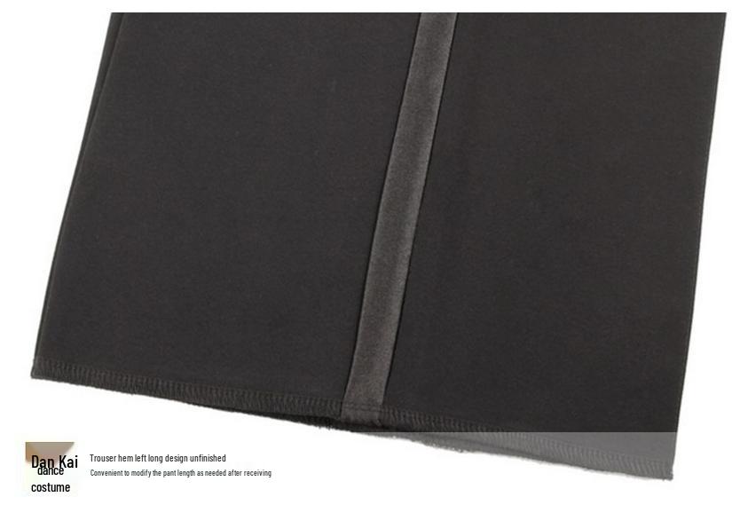 Men's Modern Latin Dance Pants - Straight Leg for Practice and Ballroom