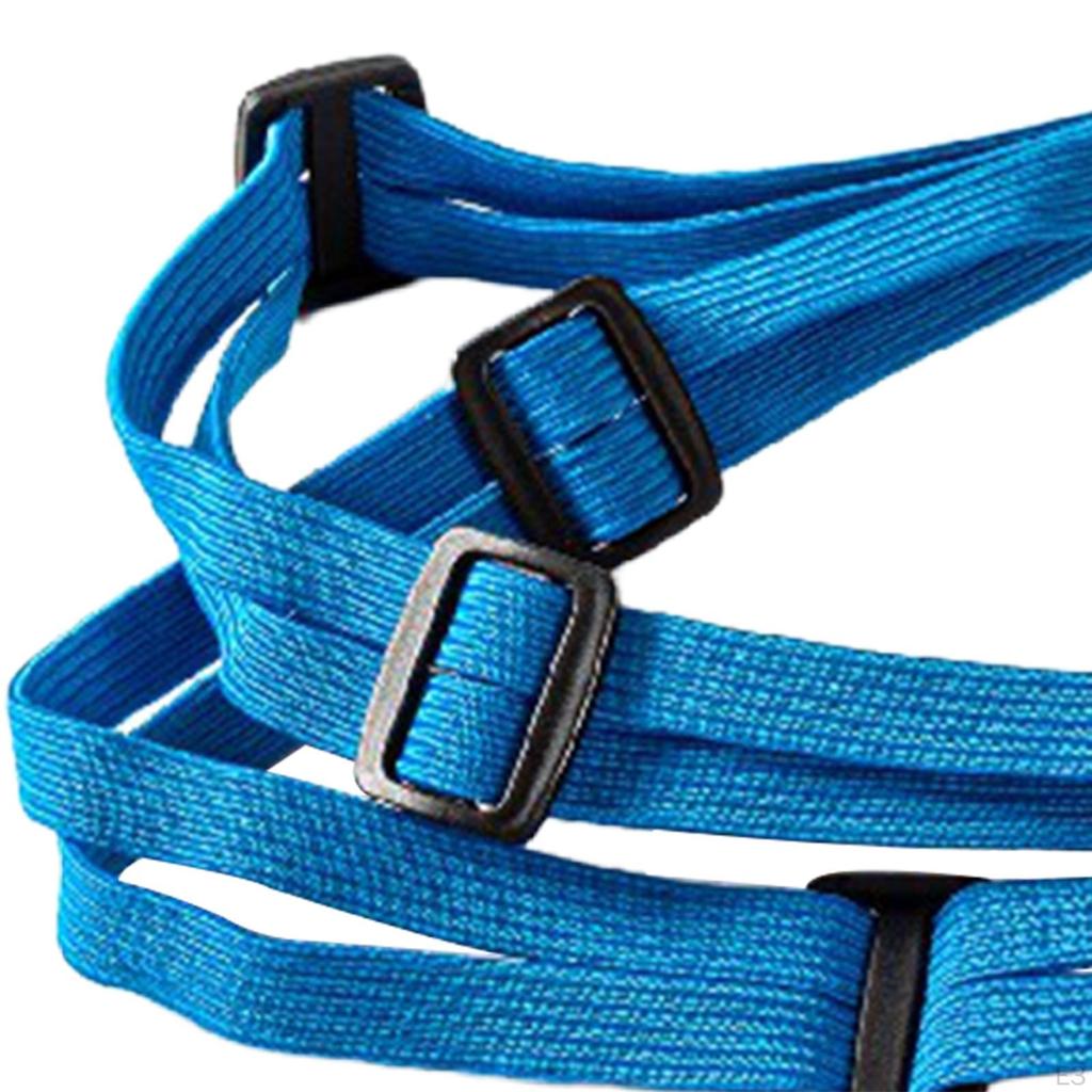 Elastic Luggage Helmet Strap, Band Strapping Tape Buckle Rope High Strength for Accessories