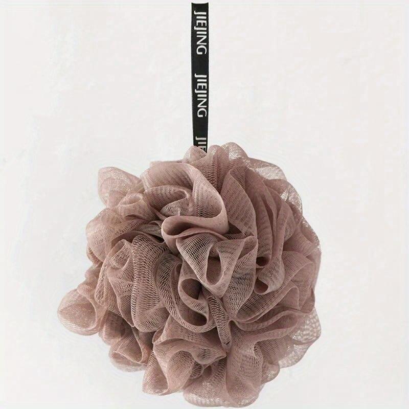 

Мягкая сетка, губка для ванны, нейлоновая щетка для чистки, пуховка для душа, средство для очистки тела, отшелушивающие скрубберы, шарик для ванны, принадлежности для ванной комнаты 1Pc