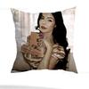 Marina Pillow Case Square Double-Sided Printing Short Plush Sofa Cushion Cover Bedroom Bedside Pillow