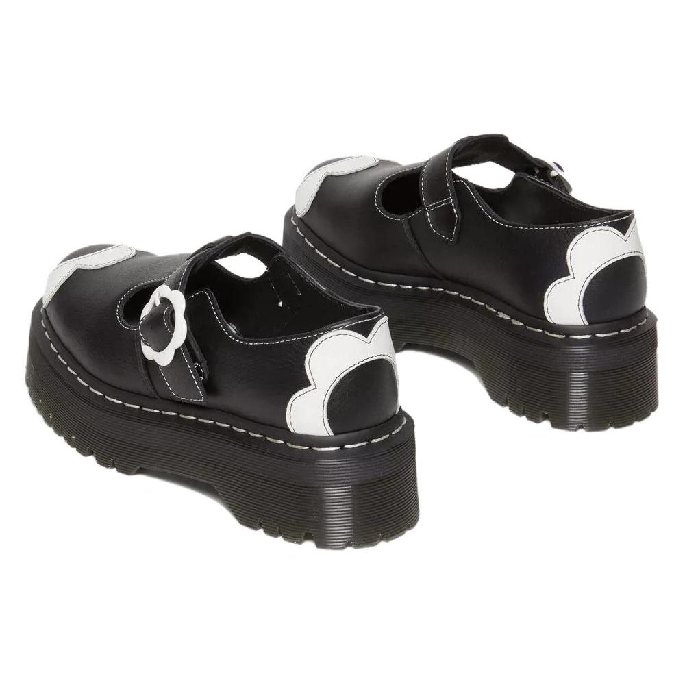 Dr. Martens Leather Fashion Versatile Casual Shoes Women Shoes Black 31459009