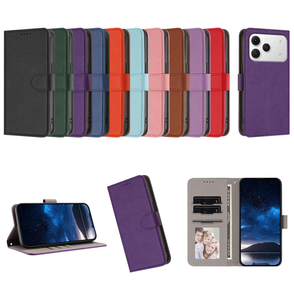 Wallet With Card Slot Magnetic Flip Leather Case For Tecno Spark 40 30 20 10 Pro Plus 10C 20C 30C GO1 GO 2025 2024 2023 Card Bag