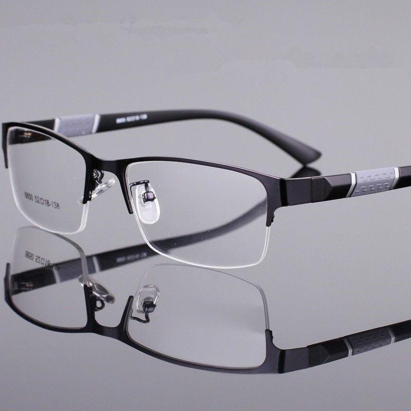 Half-Frame Blue Light Protection Reading Glasses for Elderly