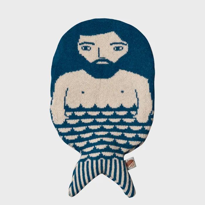 Mulman Hot Water Bottle - Blue