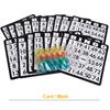 Bingo Lottery Machine Steel Bingo Game Cage Kit Adult Family Large Party Group Entertainment Tabletop Board Game Sweepstakes