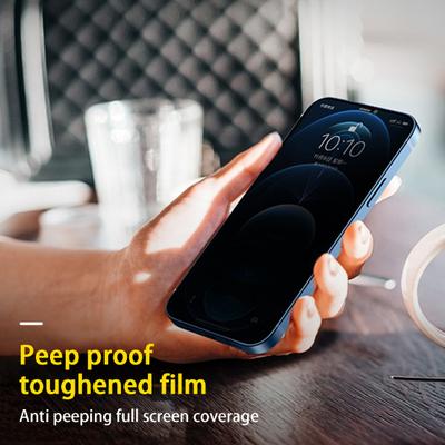 Gehärtetes Glas Hohe Klarheit Schützend Ölabweisend Explosionsgeschützt Privatsphäre Anti-Spionage Ultradünn Kratzschutz Handyfolie Für Iphone