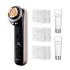 Ya-man RF Facial Device Lift Care Photo Plus Prestige Pro Sheet Pad Power Booster 3 Types Total 90 Sheets Serum Flawless Serum 2 Bottles Sticker