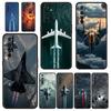 Aircraft Airplane Cool Phone Case For Realme 12 11 10 9 8 5G 7 6 GT5 GT3 GT2 Pro Plus C21 C11 C25 C35 For GT Neo 2 3 3T 5 Cover