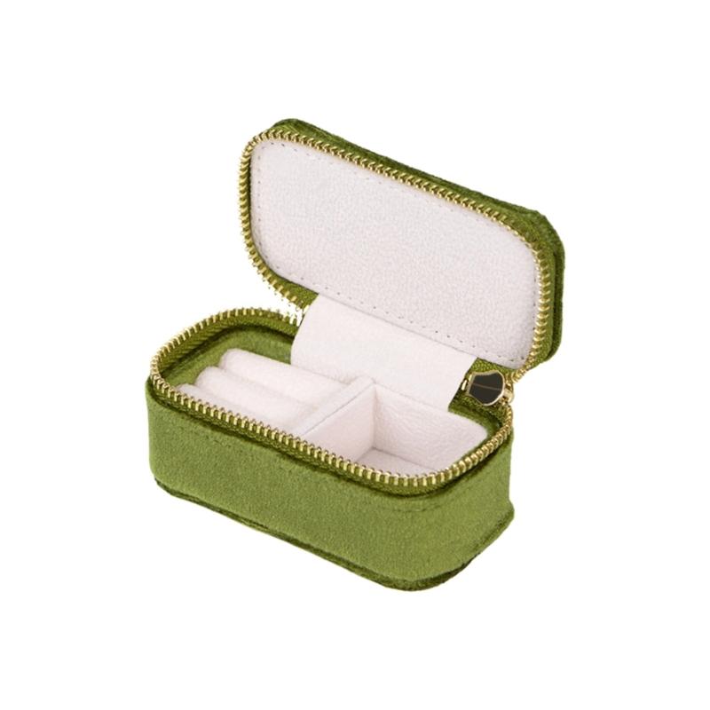 Soft Flannel Jewelry Box Storage Organizer Protect Your Beloved Accessories