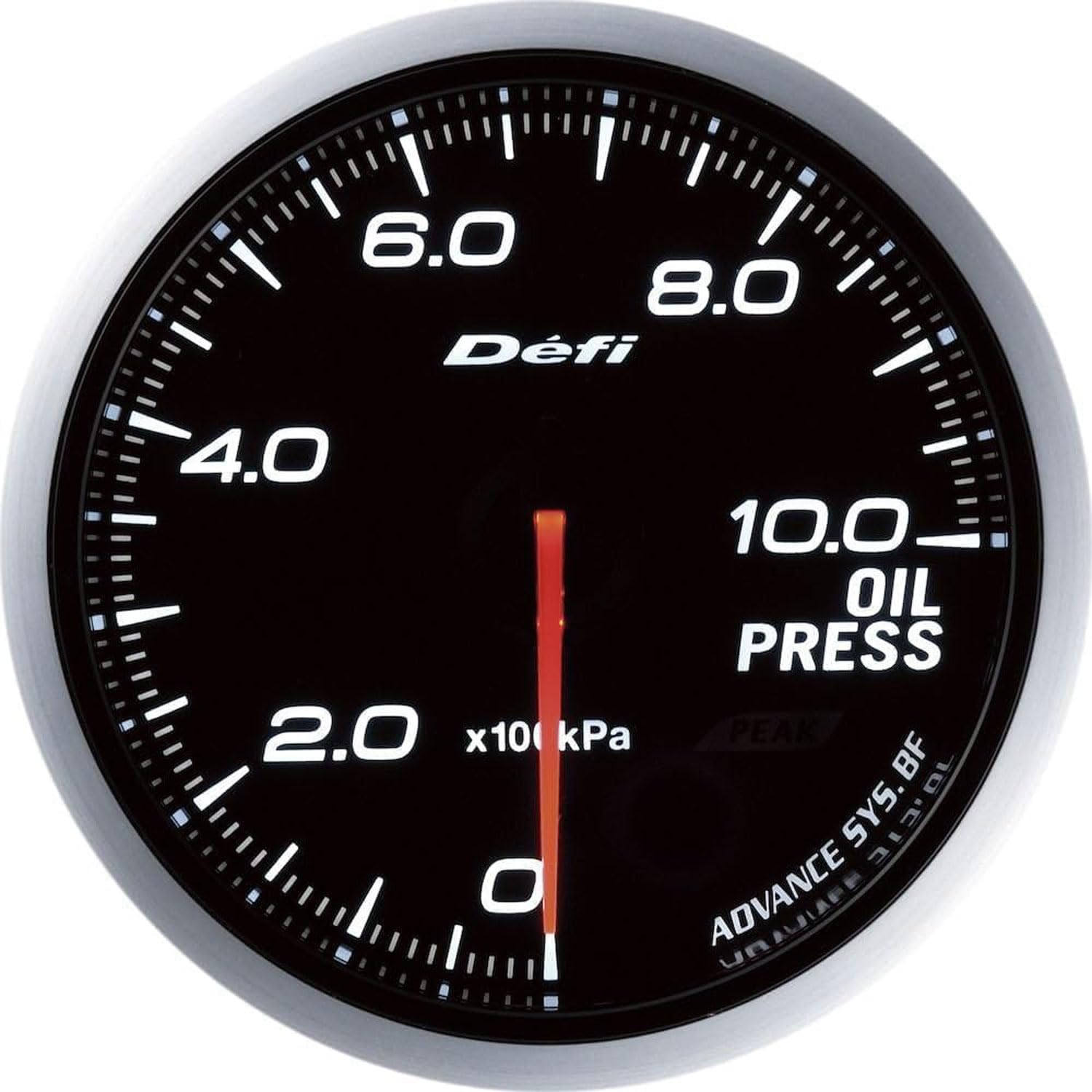 

Defi Nippon Seiki Meter ADVANCE Oil Pressure Gauge DF10201 [-Link BF] (White) білий