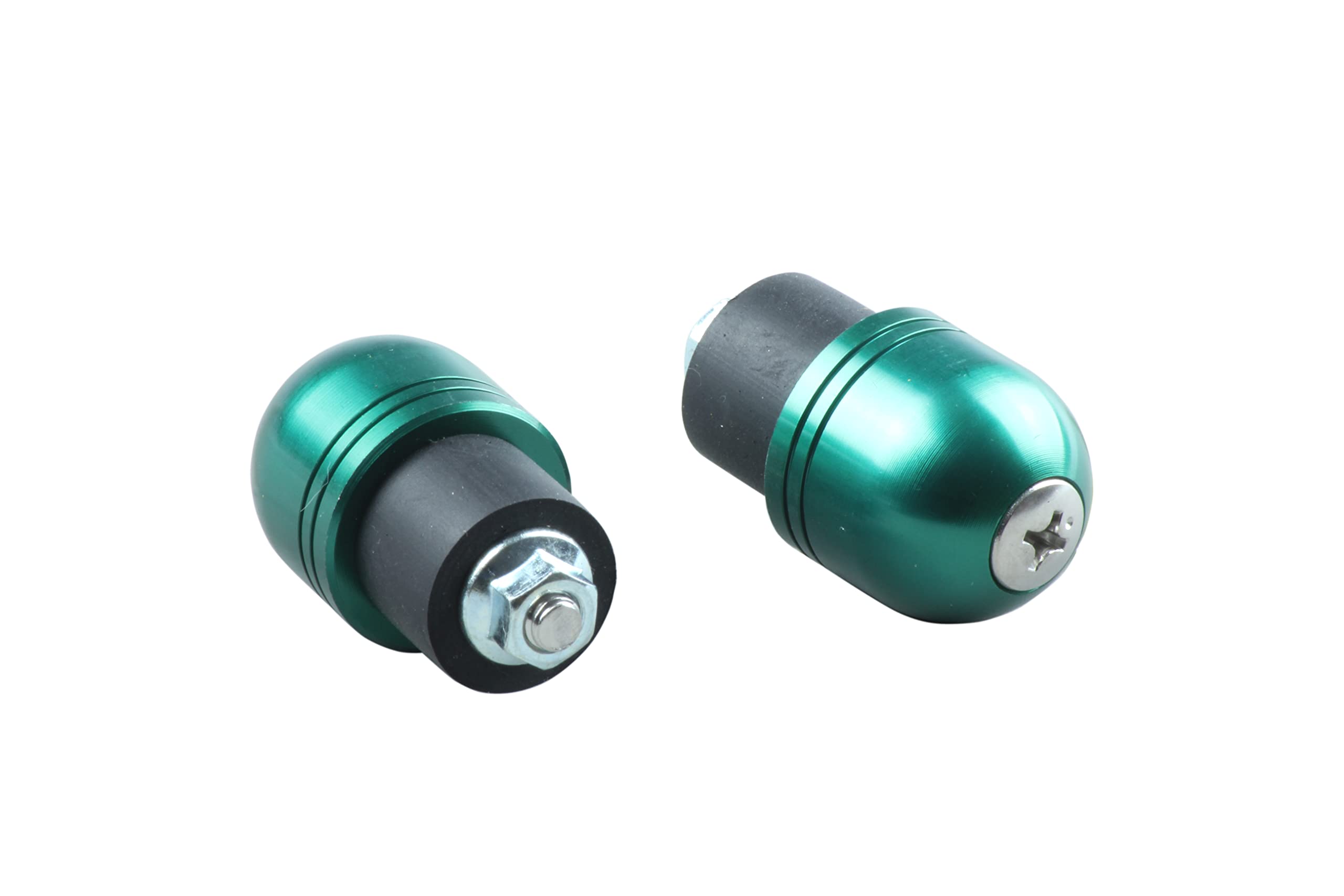 

POSH Motorcycle Goods Handlebar End Kawasaki Bar End (Bolt Diameter 0.2 inch (5 mm) зелёный