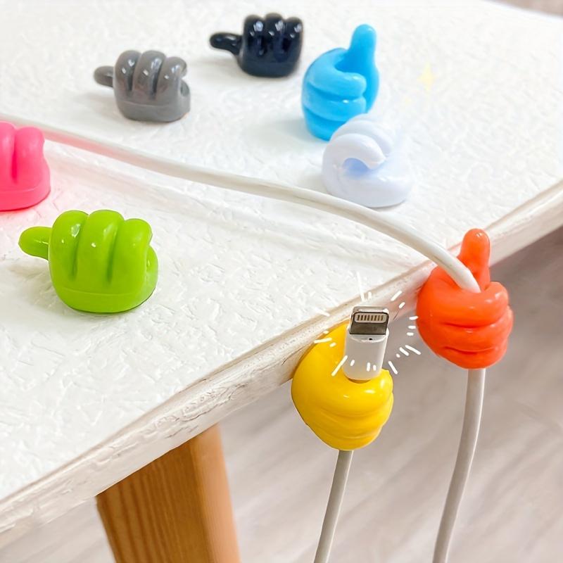 Hand-shaped Rubber Hanger - Perfect Gadget Decoration for Cable and Power Cord Organization