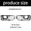 1 Pair Bumper Fog Light Cover Grille for Transporter 2010-2015 8K0807681C01C Fog Light Grille Replacement Accessories