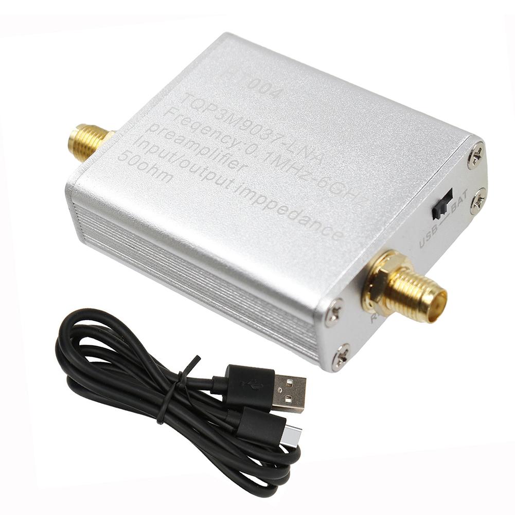 HT004 100K-6GHz Low Noise Amplifier 20dB High Gain Preamplifier for RF & SDR