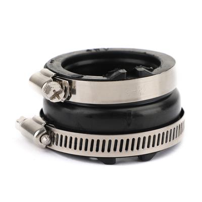 Areyourshop Carburetor Intake Boot Joint W/Clamps Fit for Yamaha Grizzly Rhino 5Km-13596-00