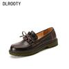 Módní dámské brogue boty dámské platformové oxfordky ploché boty britský styl vintage výřezy ploché ležérní dámské boty oxfordky retro