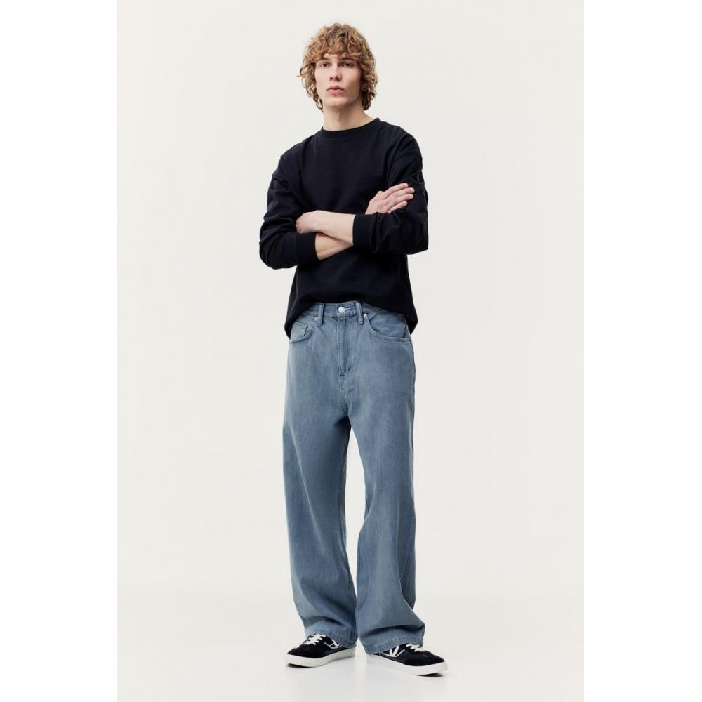

Джинсы HM Baggy Джинсовые синие