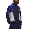 Under Armour Best Level Tricot Comfortable Skin-Friendly Trendy Color Block Brand Logo Jacket Men Jacket Navy-Blue 6000655-410