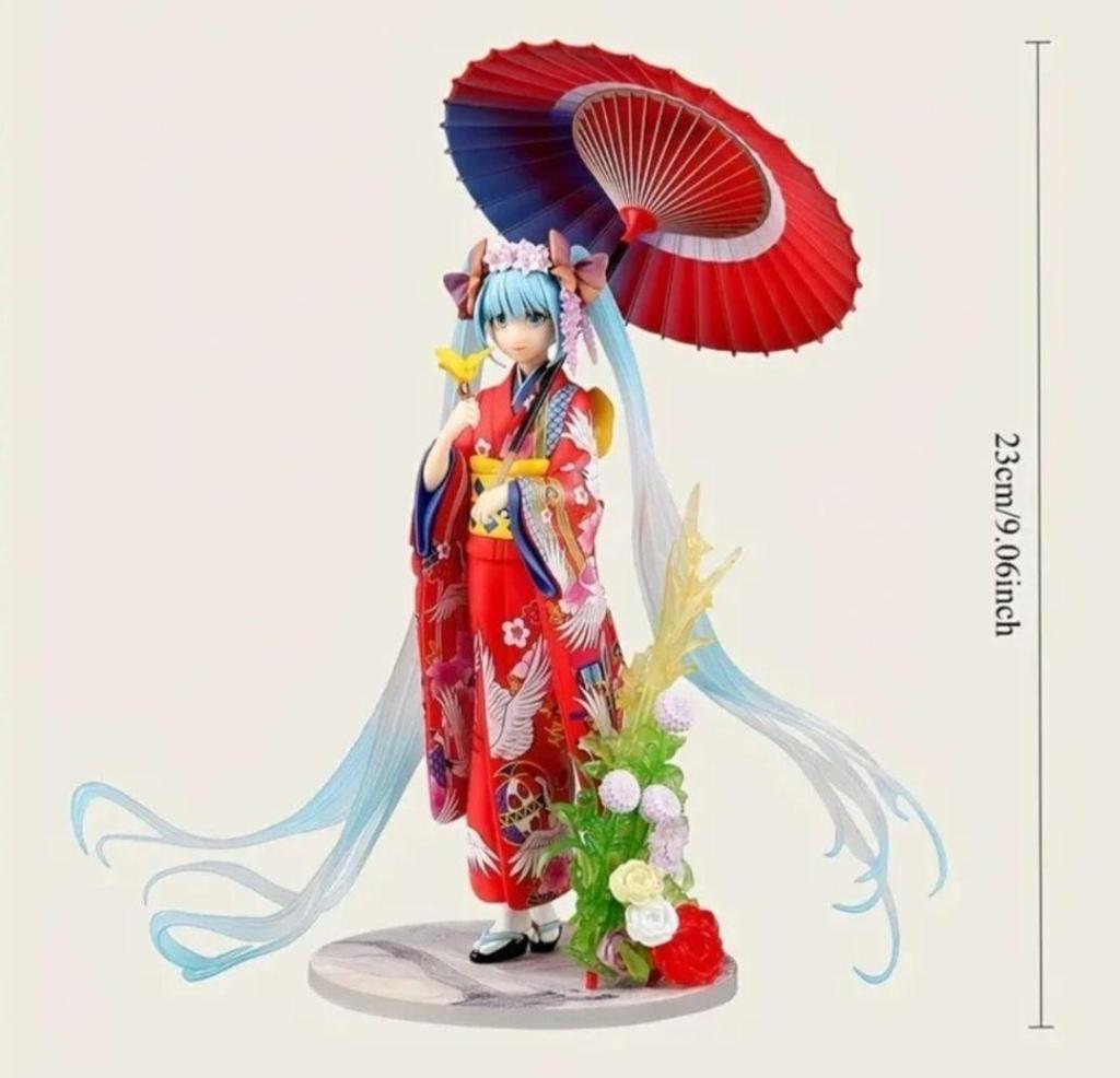 [USED] Hatsune Miku ~Flower-colored Clothes~ 1/8 Scale Complete Figure