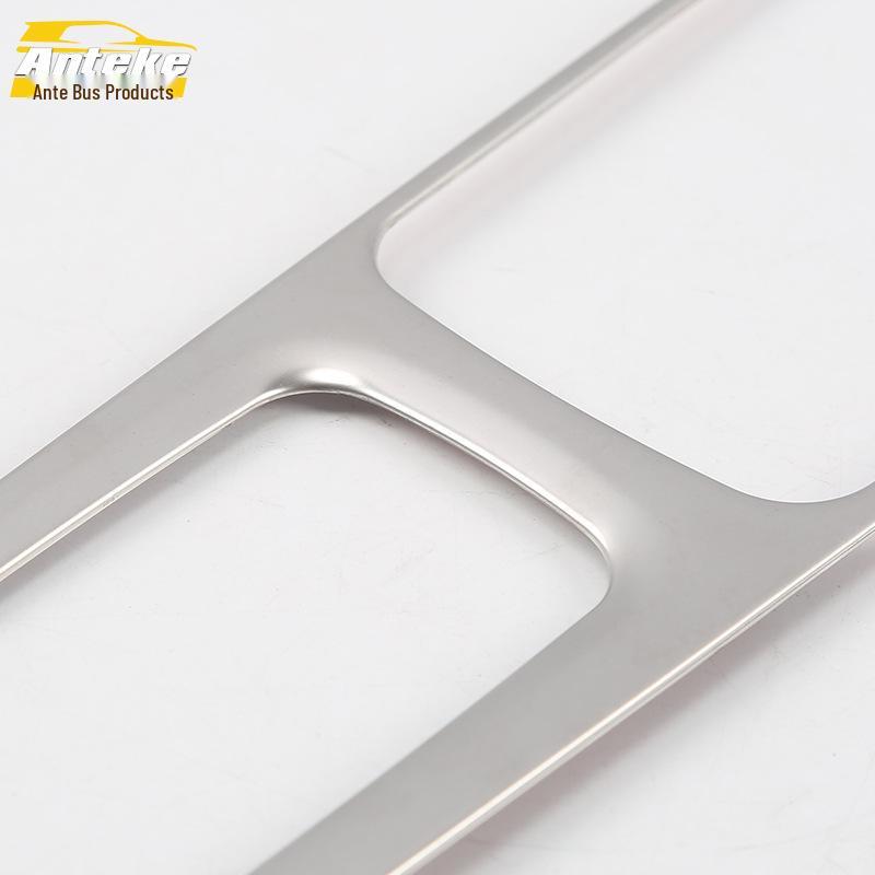 Compatible with 18 XC60 Models: Gear Panel Decorative Cover, Center Console, Cup Holder, Gear Shift Patch.