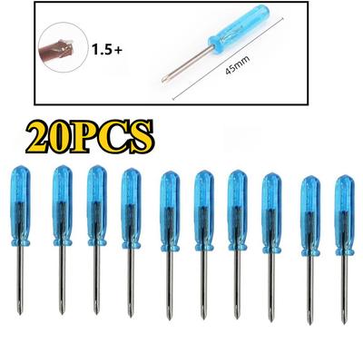 10-20 τεμ. 1,5mm-3,0mm Μίνι Μαγνητικό Κατσαβίδι Μύτες Κατσαβιδιού Ίσιας και Σταυρωτής Κεφαλής Σετ Για Επισκευή X-box Κινητού Τηλεφώνου