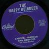 7inch Record DANCER PRANCER  NERVOUS  The Happy Reindeer 4300 Capitol Records 1959 US Pop Used