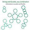 20/50/100Pcs Garden Vine Strapping Clips Plastic Bundled Buckle Ring Tomato Flowers Plant Stems Fixing Tie Garden Accessories