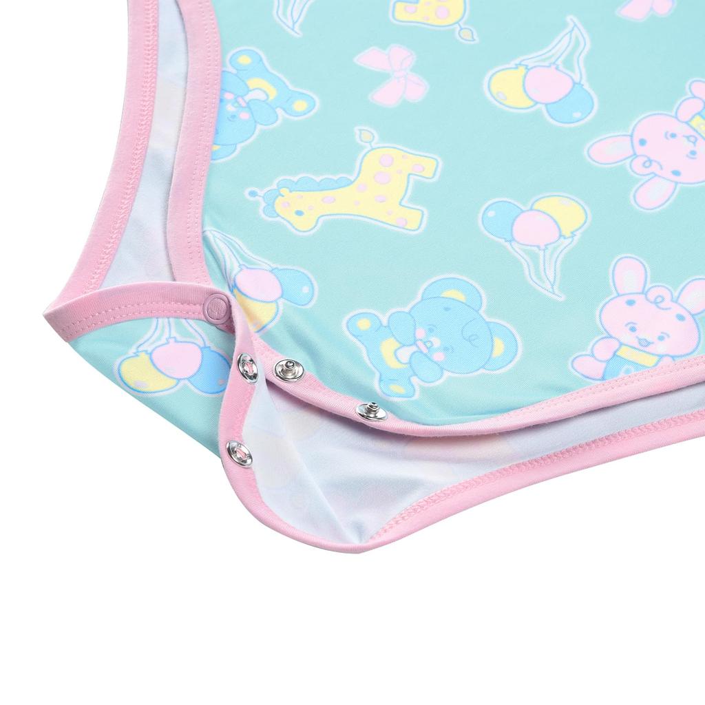 LittleForBig Vuxen Jumpsuit Pyjamas [Nöjespark] Slät och Silkeslen Känsla Bodysuit, Storlek 4XL
