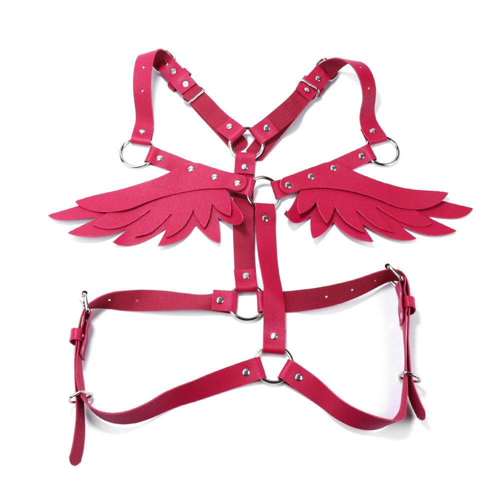 Sm Bondage Body Strap Shoulder Strap Waist Strap Women'S Cortical Angel Wings Strap Women'S Laura Strap