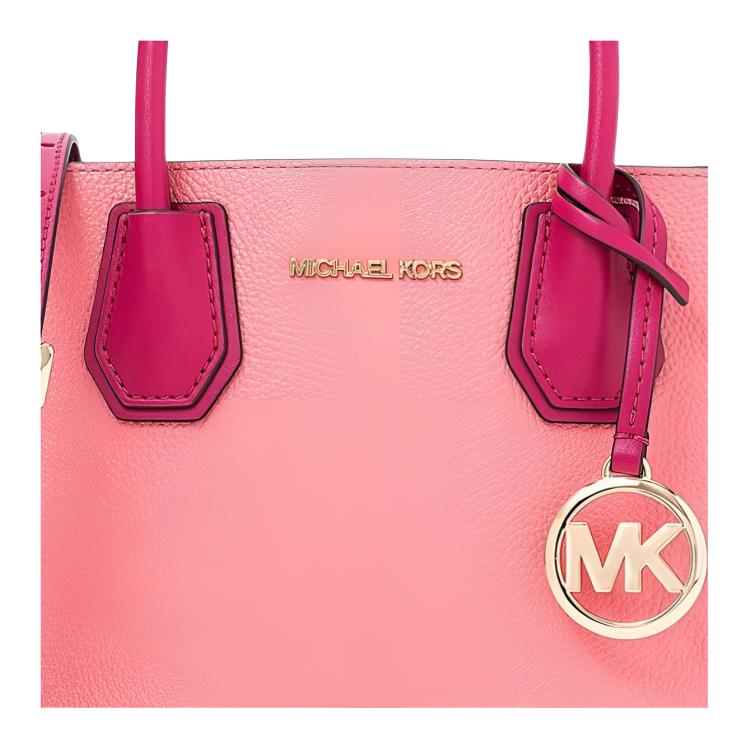 New MICHAEL KORS Mercer Cow Leather Shoulder Bag, Crossbody Bag, Handbag Women's Rose Tea 35S1GM9M2T-986