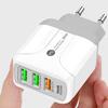 Chargeur Rapide Multi-Ports GaN 65W PD33W QC3.0, Norme Européenne 9V/12V