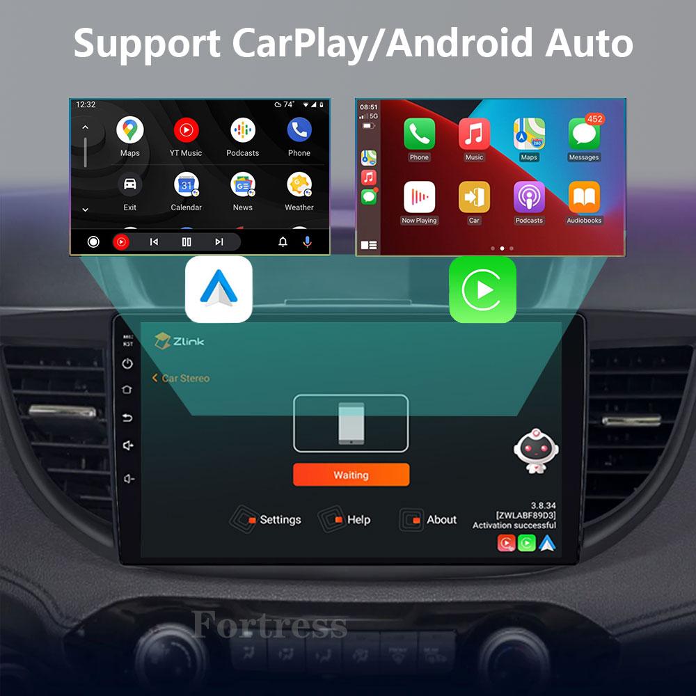 Android 14 For Honda CR-V CRV 2012 - 2015 GPS Carplay Auto Car Radio Multimedia Video Player Stereo WIFI 4G BT RDS 7862S