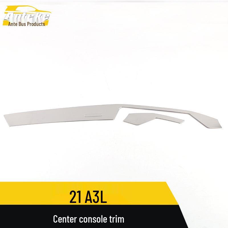 A3L Center Console Trim Decorative Sequins - Stainless Steel Car Accessories