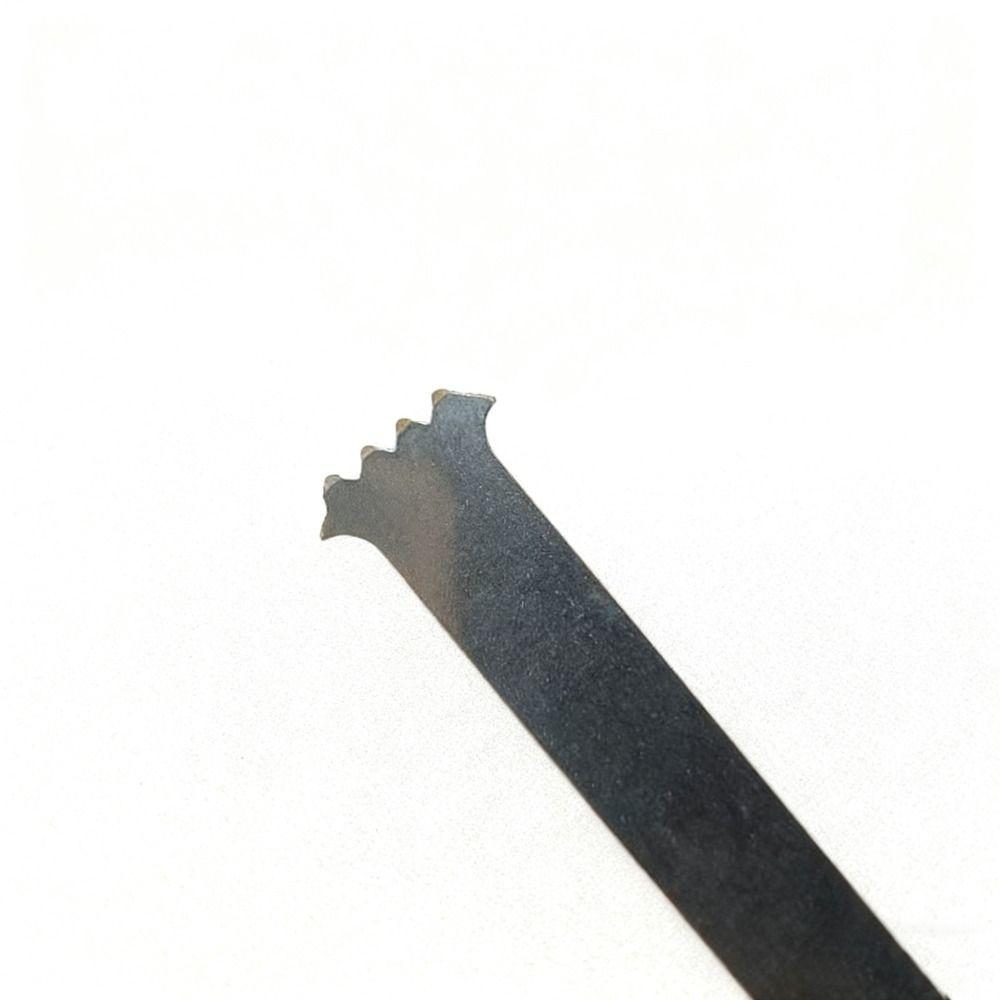 Metal Tool Paver Puller Double Joint Scraper Gripper Slots Paver Removal Tool Joint Scraper Teeth Nonslip Handle Block Extractor