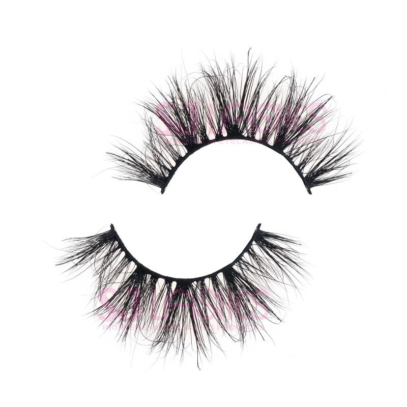 Natural 5D Mink Fur Strip Lashes-Cruelty-Free Private Label Eyelashes with Custom Logo & Packaging