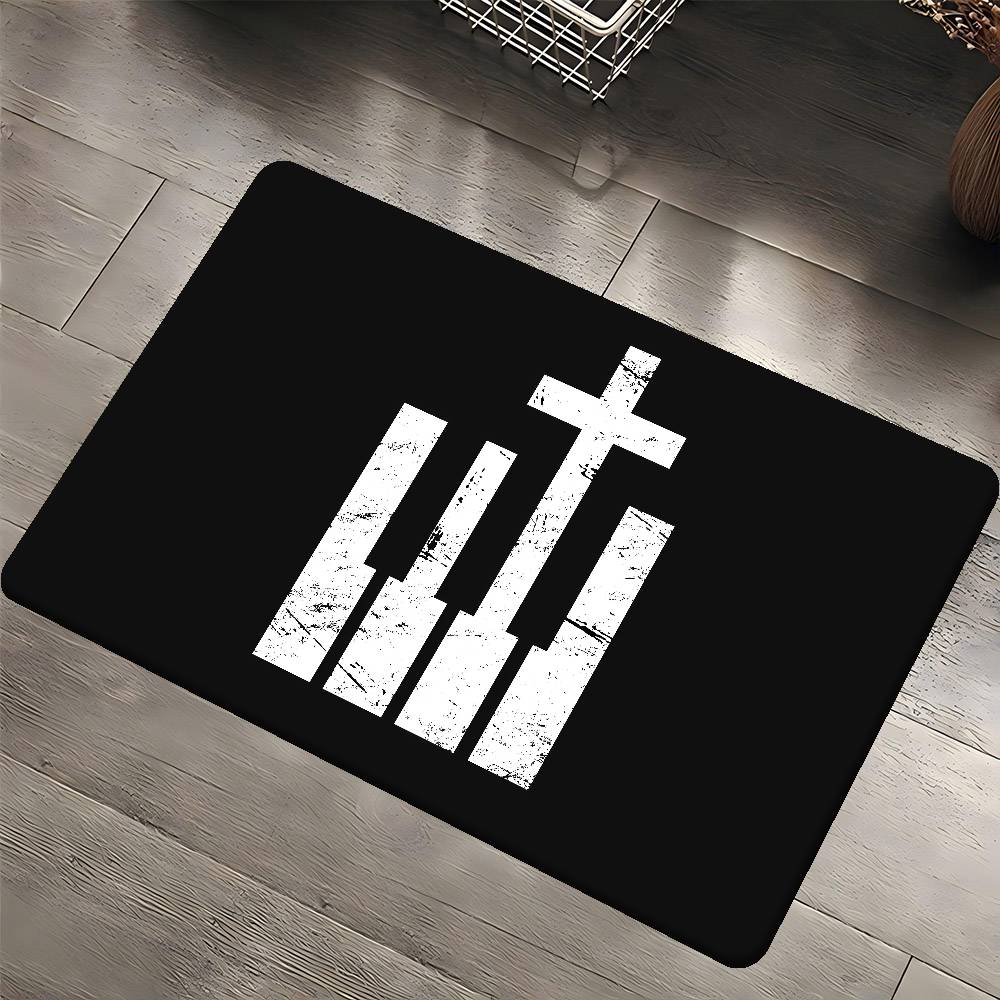 1 sztuka Chrześcijańska Mata Łazienkowa z Jezusem Dekoracja Pokoju Dziecięcego Sypialni Balkon Antypoślizgowa Wycieraczka Salon Dywanik Powitalny