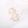 Korean Style Geometric Pearl Hairpin for Bangs