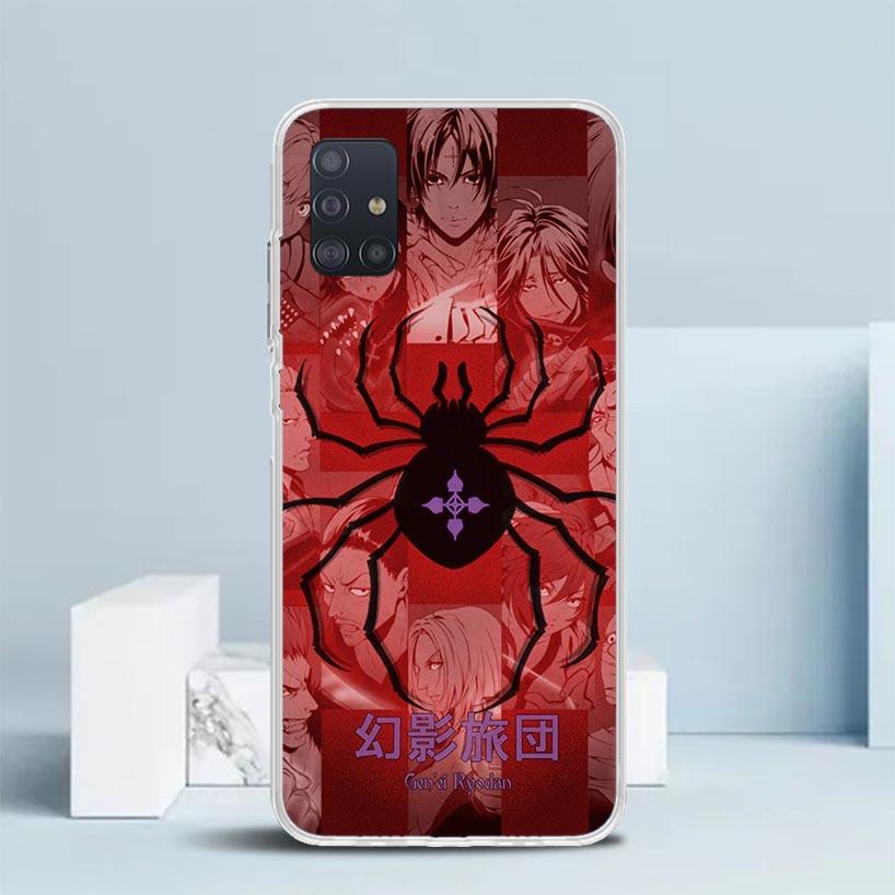 Huner X-Hunters Chrollo Shizuku Phone Case For Samsung Galaxy A52 A32 A22 A12 A51 A50S A30S A10S Note 20 Ultra 10 S10 Plus A31 A