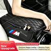 Car Armrest Box Height Pad Universal Leather Armrest Cushion For BMW M Power X1 e84 X3 f25 X5 e53 x6 e71 ix3 i3 320i 330d M4 RW7