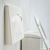 Wall-Mounted No-Drill Toilet Seat Cover Dispenser and Holder
