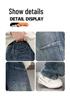 Children's Trendy 2026 Korean Style Wide Leg Jeans for Spring and Autumn