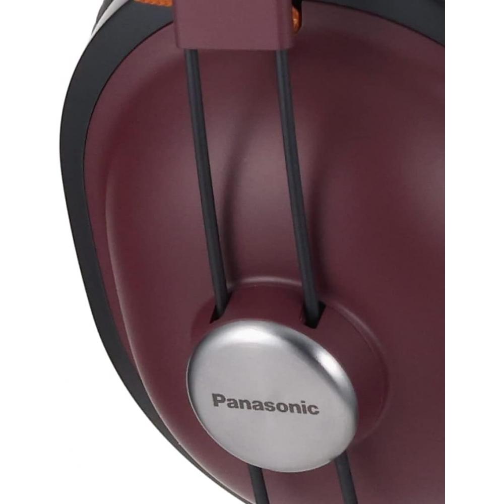 Panasonic Rp Htx80b R wiReless steReo Headphones buRgundy Red