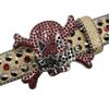 Unisex Punk Rhinestone Pin Buckle Leather Belt: Versatile European & American Fashion