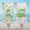 SRO Towel Textile Bathrobe C-CinnamorollS-ES Beach Quick-Drying Lightweight Portable Camping Swim Green Pool Leaf Travel