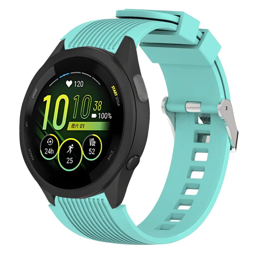 22mm Silicone Strap for Garmin Forerunner 265 965 Venu 3 comfortable Bracelet Replacement wristband Garmin Forerunner 955 correa