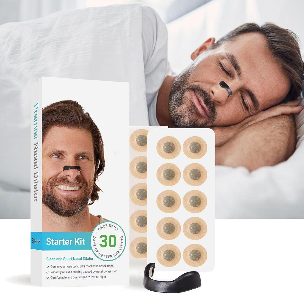Respiratory Care Set: Relieves Nasal Congestion, Improves Breathing & Prevents Snoring (30 Pairs)