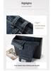 Trendy Blue-Gray Men's Plus Size Jeans - Straight, Loose Fit for Spring & Autumn